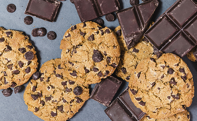 véritables cookies américains