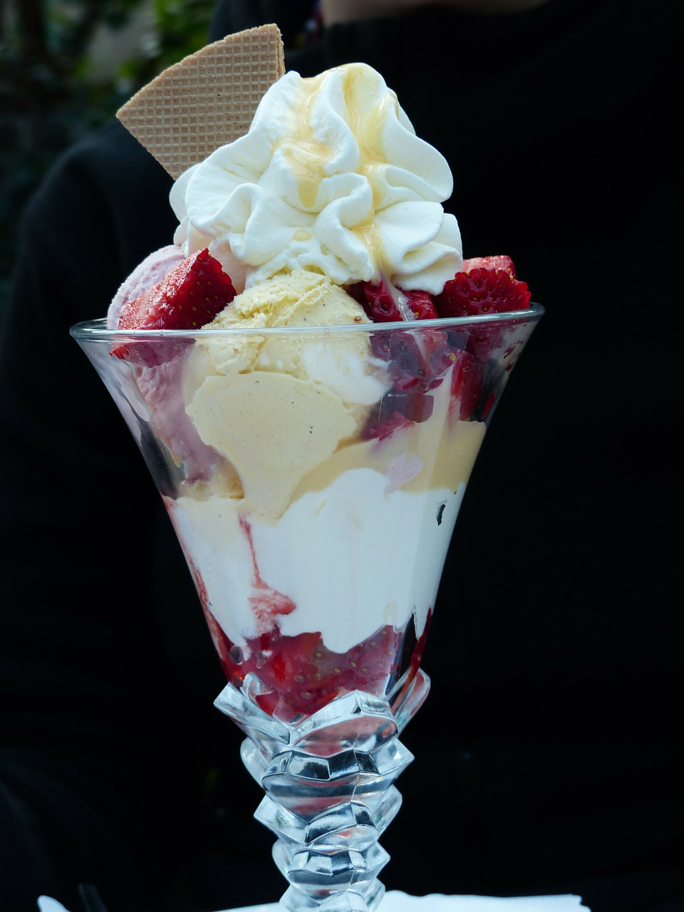 Glace sundae