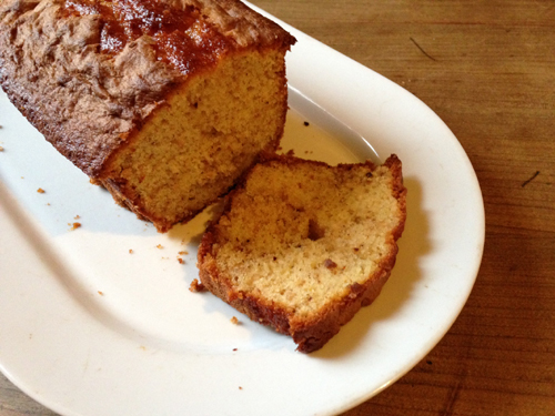 Gâteau au yaourt et pralin