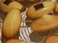 Madeleines aux noisettes chocolatées