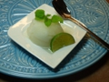 Sorbet au thé vert